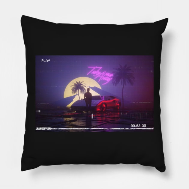 Take Me Away Pillow by TreyTrimble