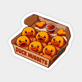 Funny Duck Nuggets Magnet