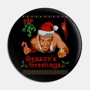 Seasons Greetings Pin