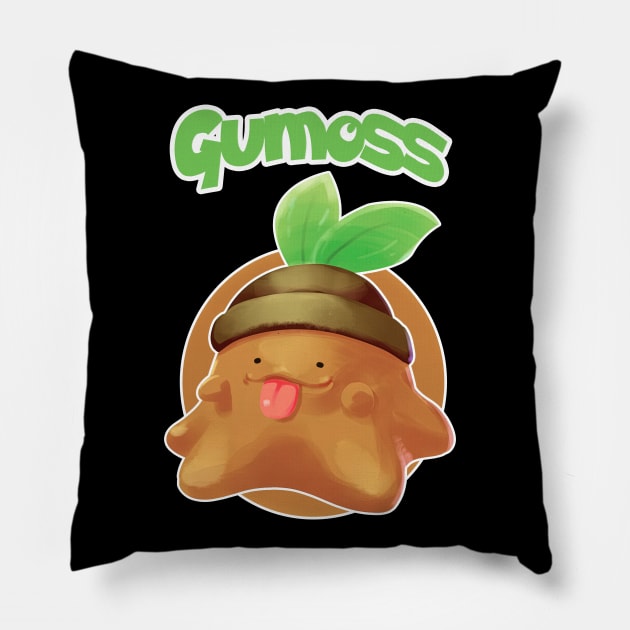 Gumoss - Palworld Pillow by Vhitostore