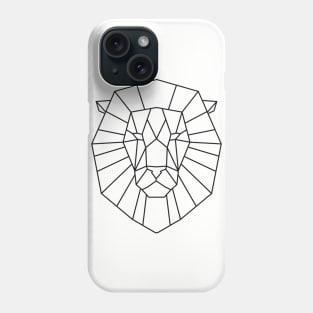 Geometric Lion Phone Case