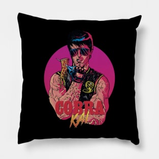 Sly is Cobra Kai Pillow