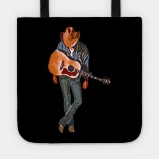 Dwight Yoakam Retro Vintage - Honky Tonk Music Legend Tribute Tote