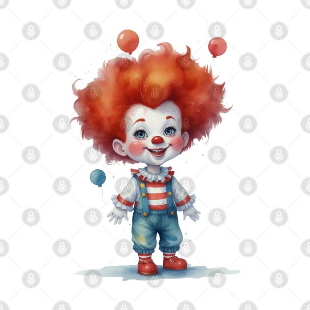 Funny little clown by Ljuko