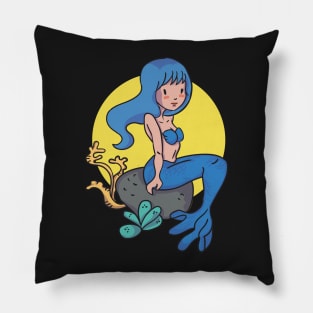 Sunrise Mermaid Pillow