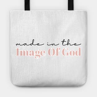 Made in God's Image Tote