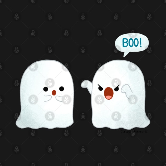 Cute Ghosts by julianamotzko