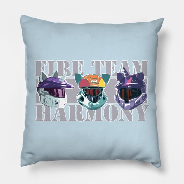 FTH Logo - New with Outline! Pillow by dragonrise_studio