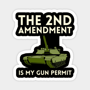 Second Amendment Magnet