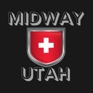 Midway Utah Swiss Flag T-Shirt