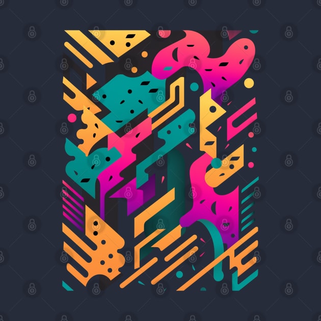 Vibrant Abstract Artwork by thedoomseed