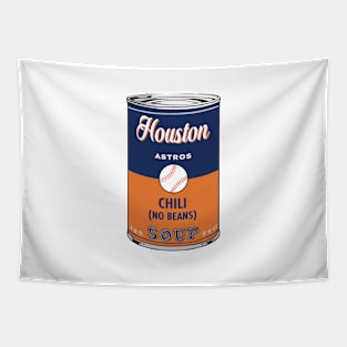 Houston Astros Soup Can Tapestry