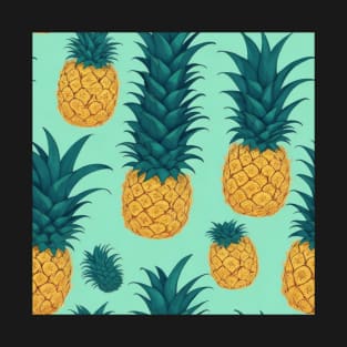 Pineapple Pattern T-Shirt