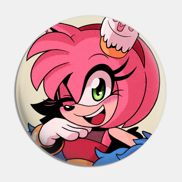 Amy Rose Pin by Lunatyk