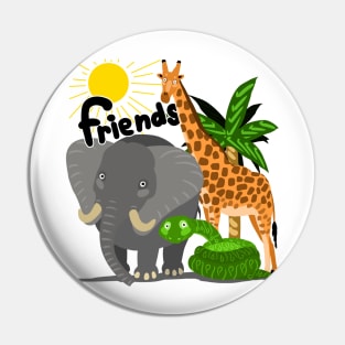 friends funny animals Pin