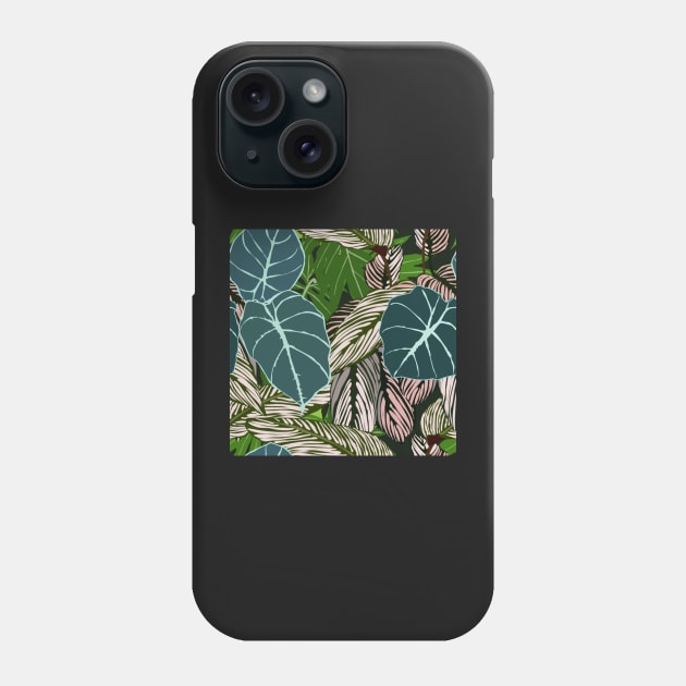 House plants Phone Case by krisevansart