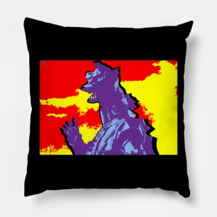 Our God is a MechaGodzilla! Pillow