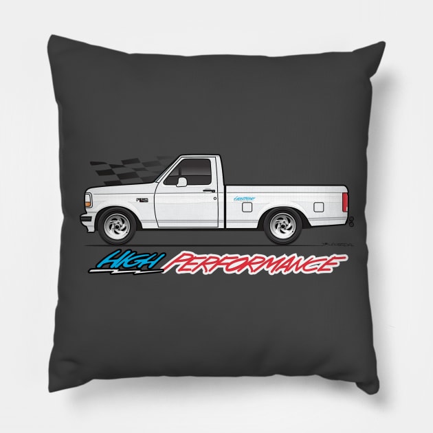 White lightning Pillow by JRCustoms44