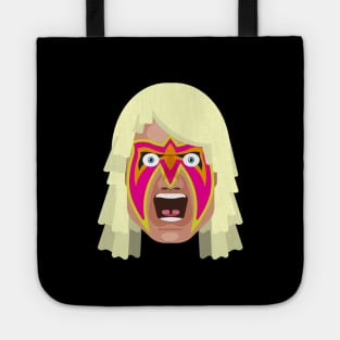 Ultimate Warrior Head Tote