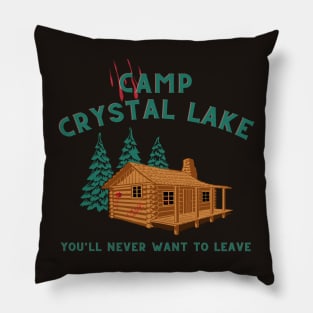 Camp Crystal Lake Friday the 13th Pillow