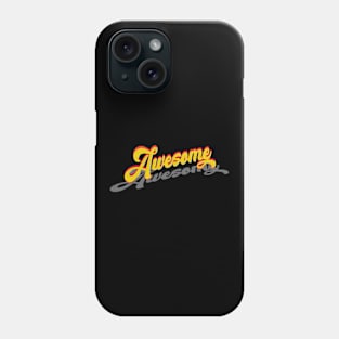 Awesome Vintage Lettering Phone Case