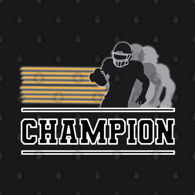 Super champion, American football player by PowerD