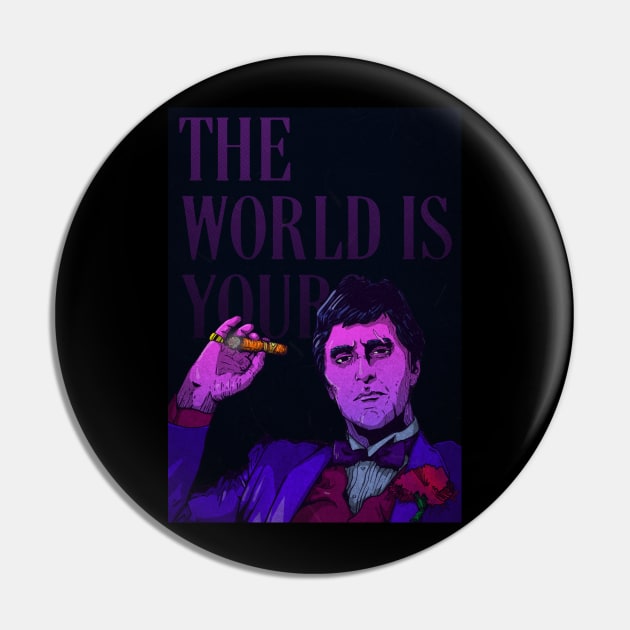 THE WORLD IS YOURS! Pin by andrestation