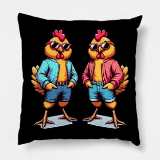 Los Pollos Hermanos T-Shirt Pillow