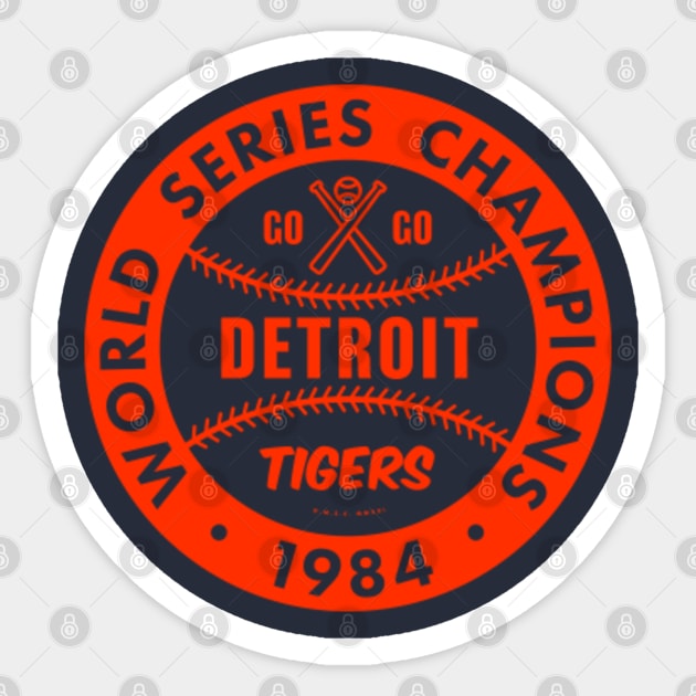 Detroit Tigers on X: 1984 World Series Champions.   / X