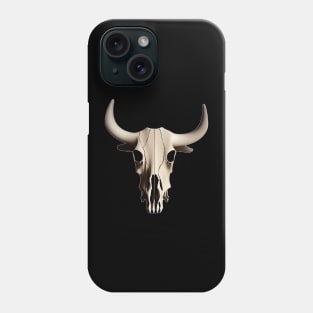 Boho Cow Skull Phone Case