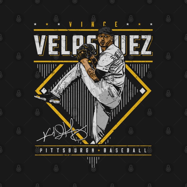 Vince Velasquez Pittsburgh Diamond Name by ganisfarhan