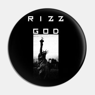 NEWYORC RIZZ GOD Pin