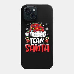 Team Santa Christmas Family Matching Phone Case