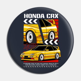 Honda CRX Appreciation Pin