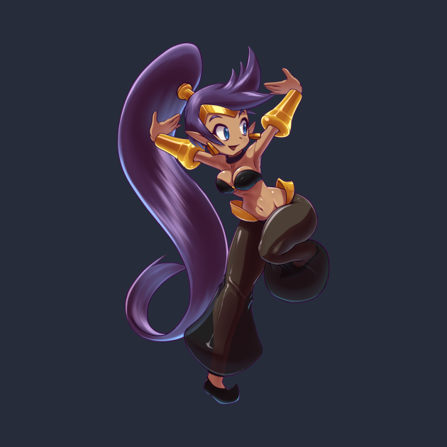 shantae hair flick