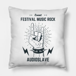 audioslave Pillow