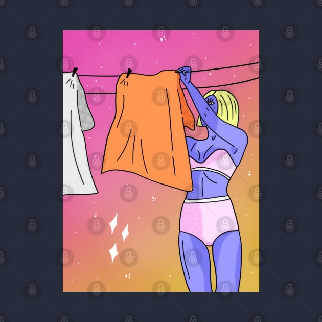 Laundry Time by gnomeapple