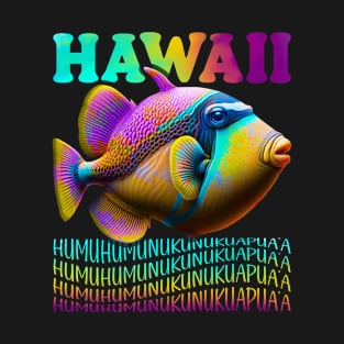 Hawaii Humuhumunukunukuapua'a Hawaiian Reef Triggerfish T-Shirt