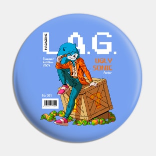 Ugly Sonic #2 Pin