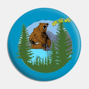 INTO THE WILD FOREST Pin