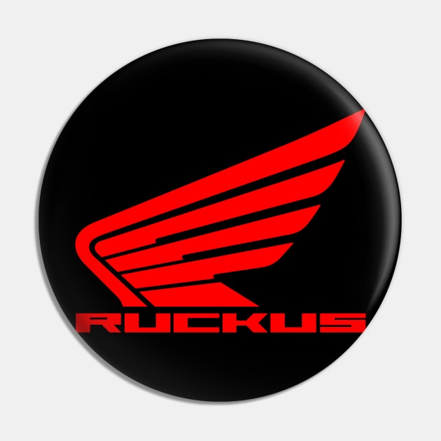 Honda Ruckus Wings (Red) Pin by Explore The Adventure