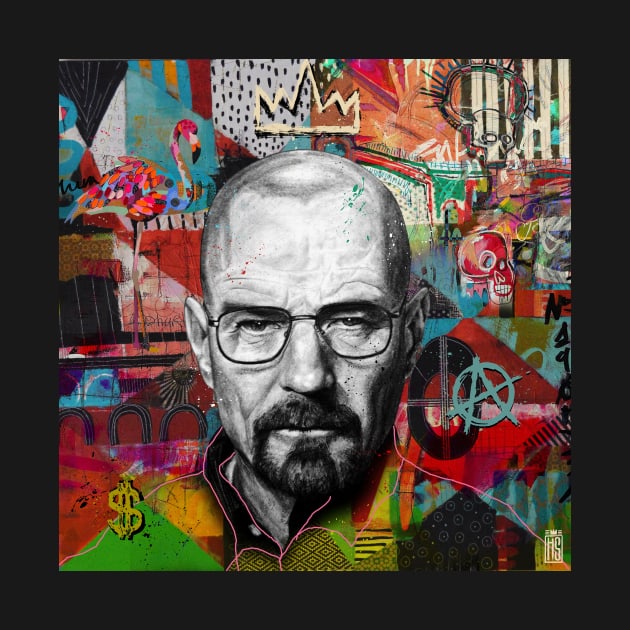 Walter White pop art by christian@heltsort.com