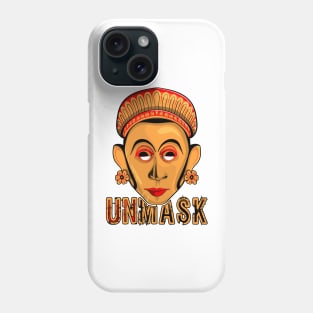 Sri Lankan traditional face masks design Phone Case