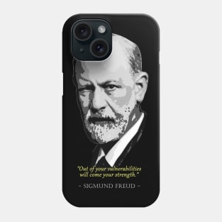 Sigmund Freud Quote Phone Case