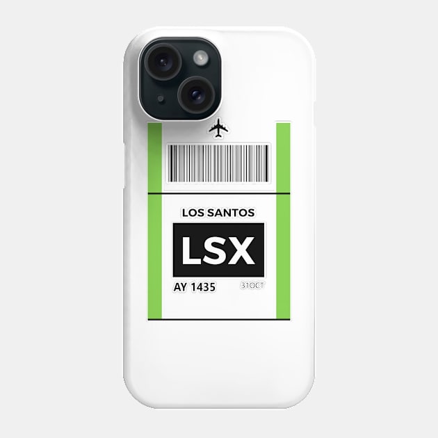 Los Santos Phone Case by finngifts