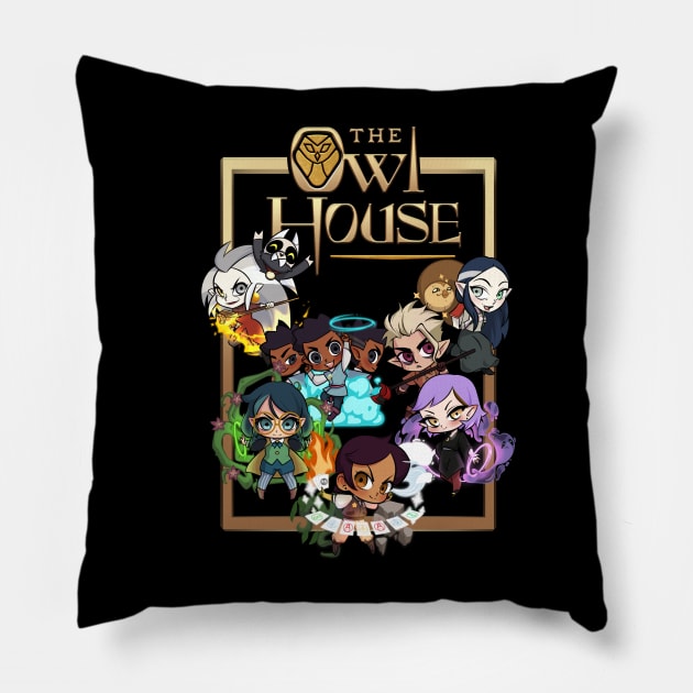 The owl house Pillow by Muricielaga