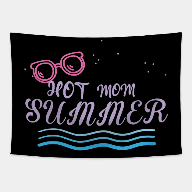 hot sexy mom summer Tapestry by tedd