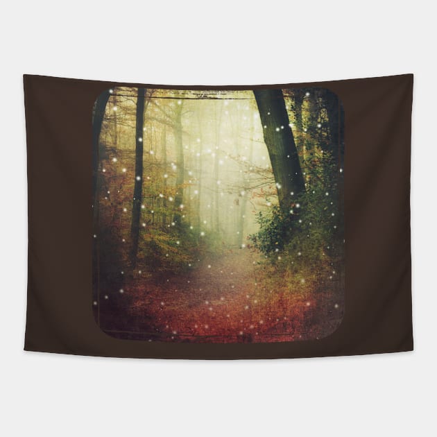 Forest of Miracles and Wonder Tapestry by DyrkWyst