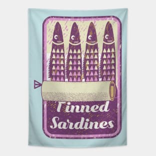 Tin of sardines Tapestry