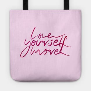 Love Yourself More Pink Tote